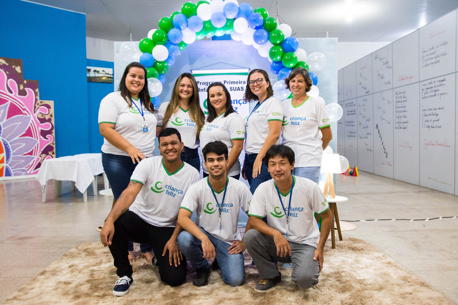 Programa Criança Feliz realiza encontro famílias na Casa da Cultura