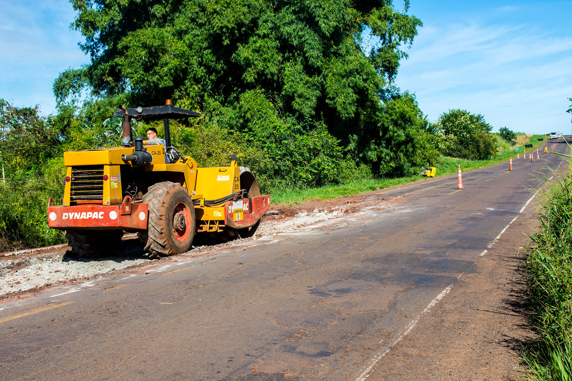 Tem In Cio As Obras De Recapeamento Na Vicinal Saitaro Massuda