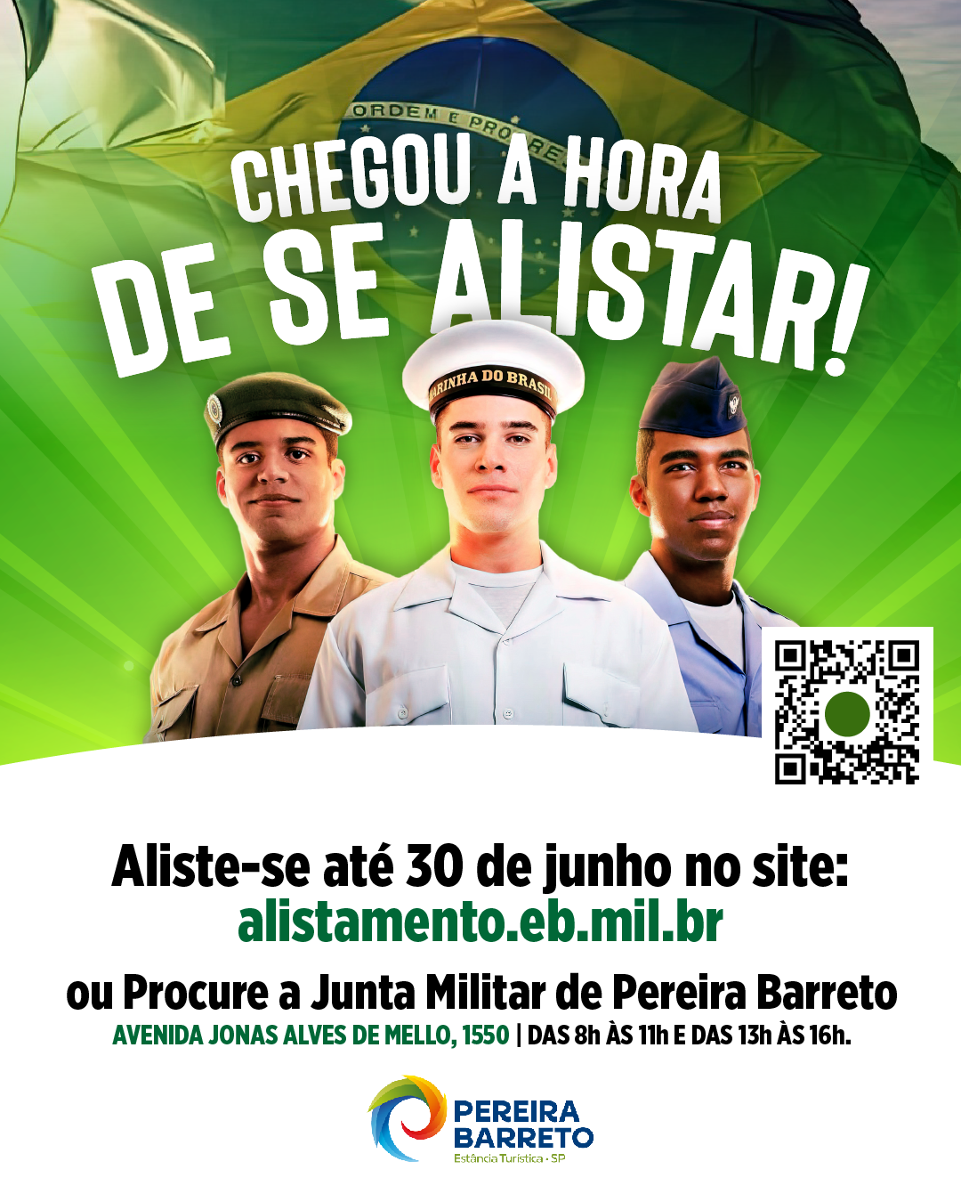 Prazo Para Alistamento Militar Termina No Dia De Junho Prefeitura