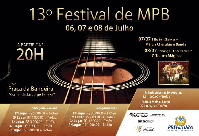 Fim de semana na cidade de SP tem festival de música com Jorge