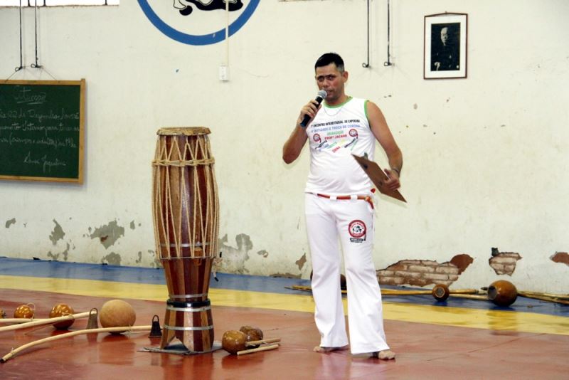 O evento contou com a presença do renomado Mestre Aranha, presidente do Grupo Memória e diretor regional da Associação Brasileira dos Professores de Capoeira (ABPC). 