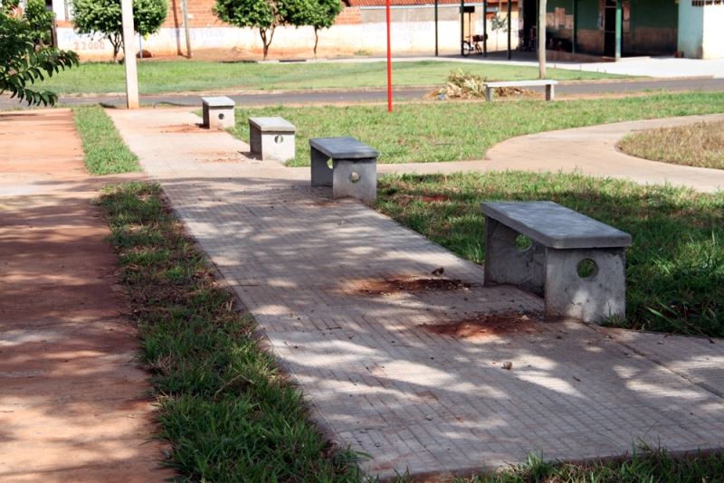 Praça da Convivência que em breve será entregue a população