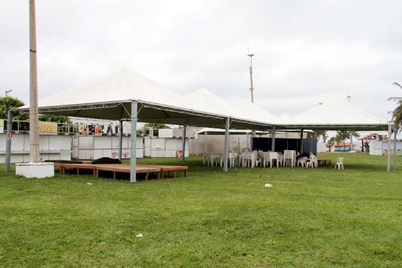 Local da praça de alimentação do Brasileiro de Moto Aquática (Jet ski)