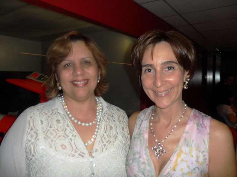 A Secretária Marialba Carneiro foi recebida pela Presidente do Instituto, Srª Viviane Senna
