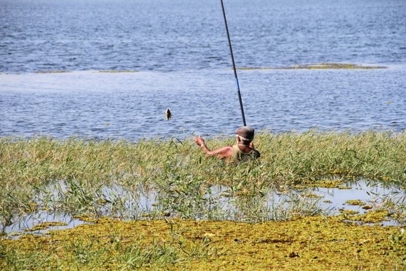 Funcionário publico participando do Torneio de Pesca