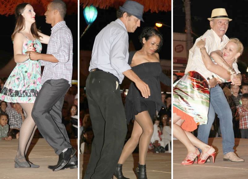Foto: Participantes do Concurso de Dança de Forró Categoria: Casal - Adulto