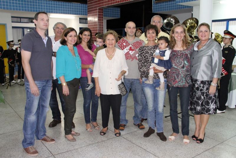 Família do homenageado