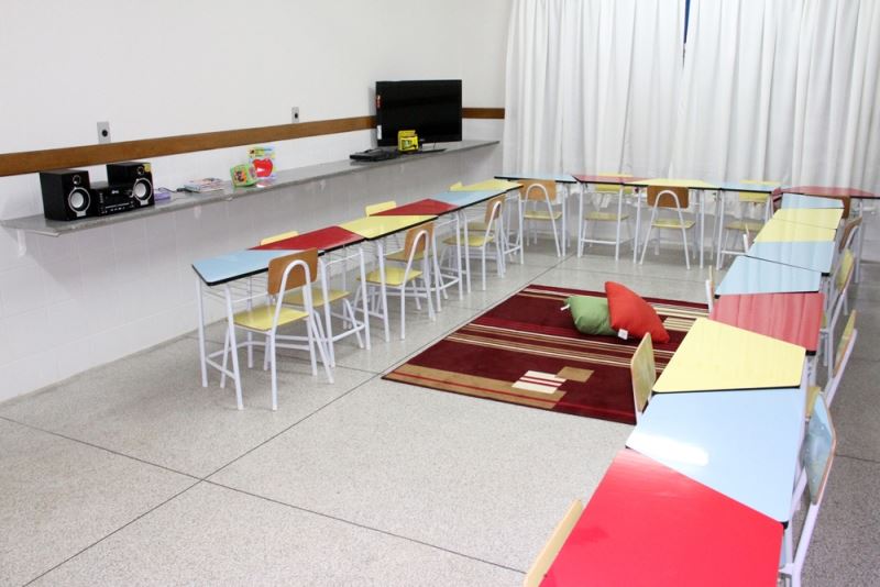 Foto: Sala da CEMEI “Professor Milhem Carlos Farhat”