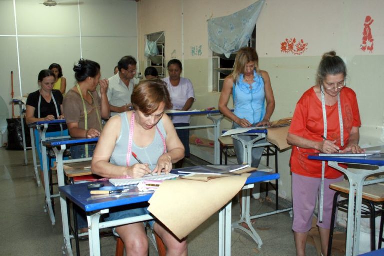 Curso de moda realizado no ano passado