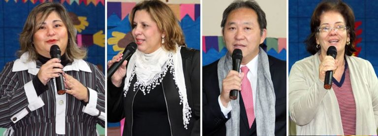 Autoridades presentes ao evento