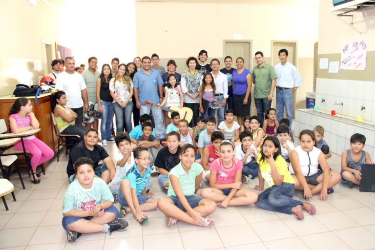 Alunos do Projeto Guri
