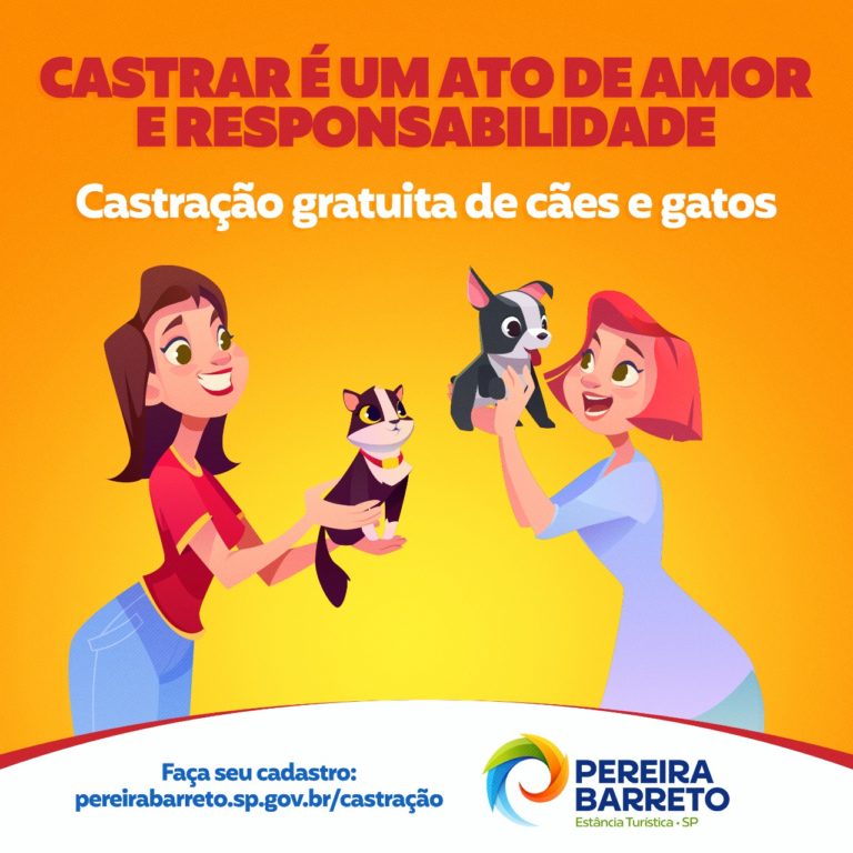 Associação de Defesa Animal (ADA) de Pereira Barreto realiza ação para conscientização da castração de cães e gatos