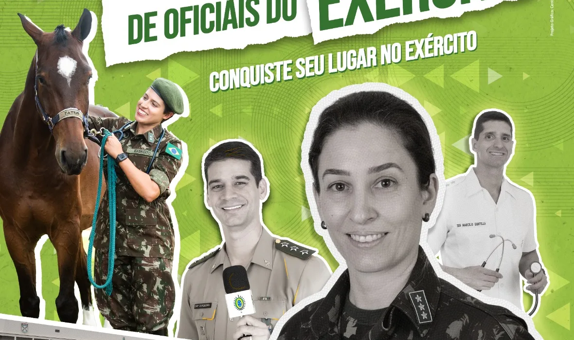 Exército Brasileiro abre inscrições para Concurso de Admissão da Escola de Saúde