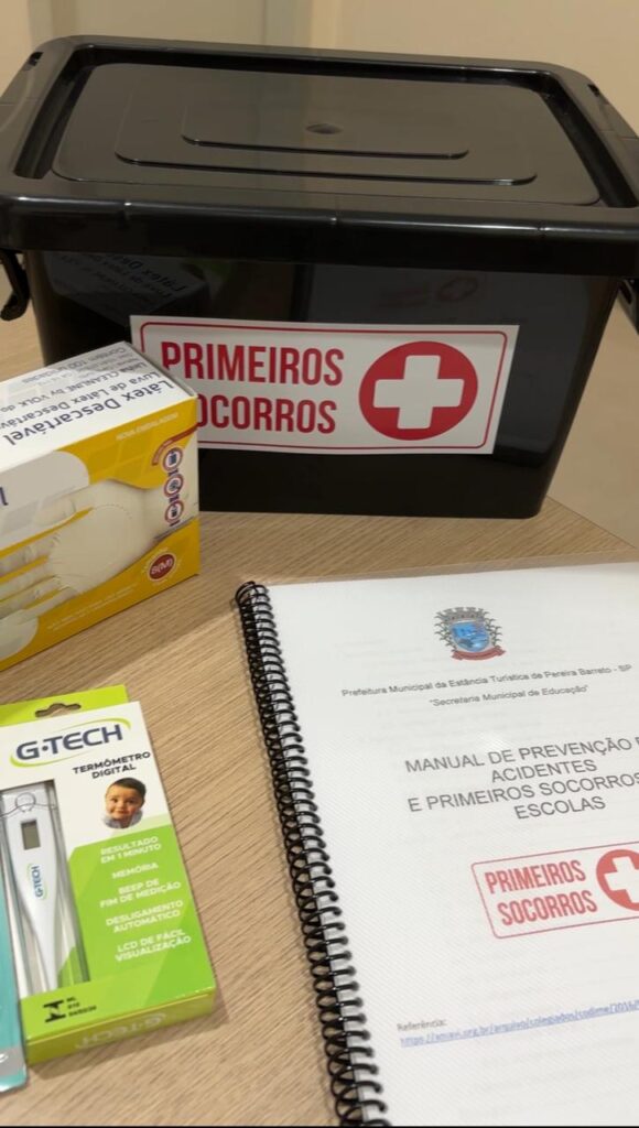 Prefeitura institui Programa de Prevenção de Acidentes e entrega kits de primeiros socorros às escolas da rede municipal