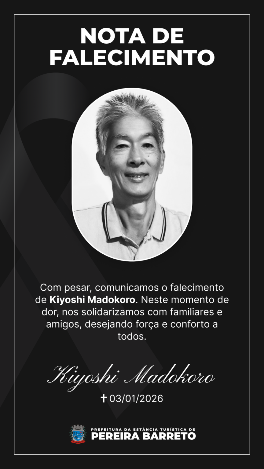 Luto Oficial pelo falecimento de servidor municipal - Prefeitura ...