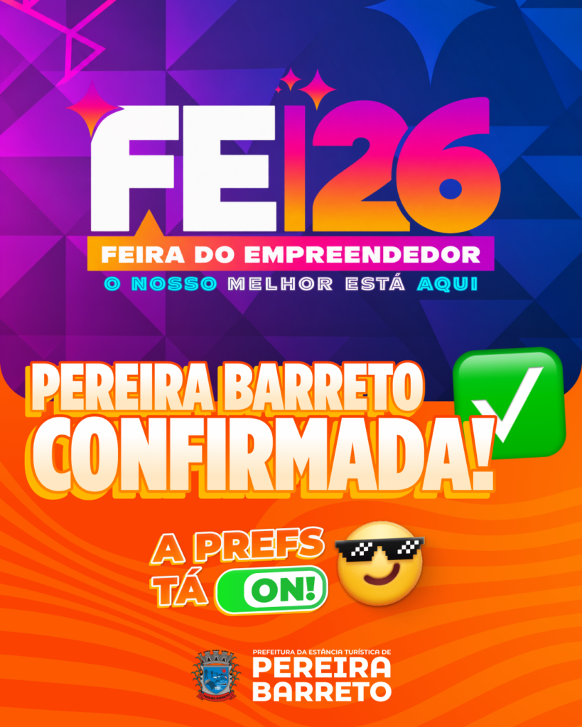 PEREIRA BARRETO NA MAIOR FEIRA DE EMPREENDEDORISMO DA AMÉRICA LATINA!